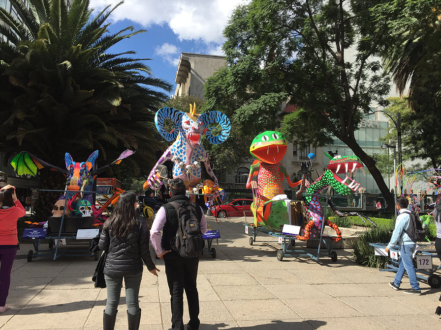 死者の日, メキシコシティ