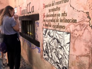 グアナファトの銀鉱山、valencianaのチケット売り場